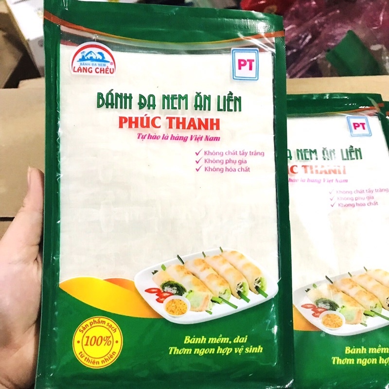 BÁNH ĐA NEM CUỐN SỐNG - CUỐN GỎI - ĂN PHỞ HÃNG 20 lá | Shopee Việt Nam