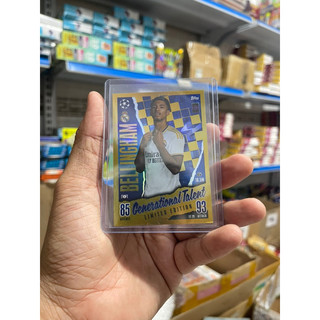 Thẻ Lẻ Topps Match Attax Champions League 23/24 Generational Talent Bellingham LE29 ( Siêu Hiếm ) ( Super Rare )