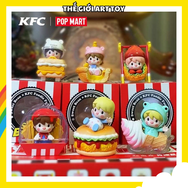 Order) Mô Hình Sweet Bean X Kfc Chính hãng Popmart - Tùy Chọn Mẫu
