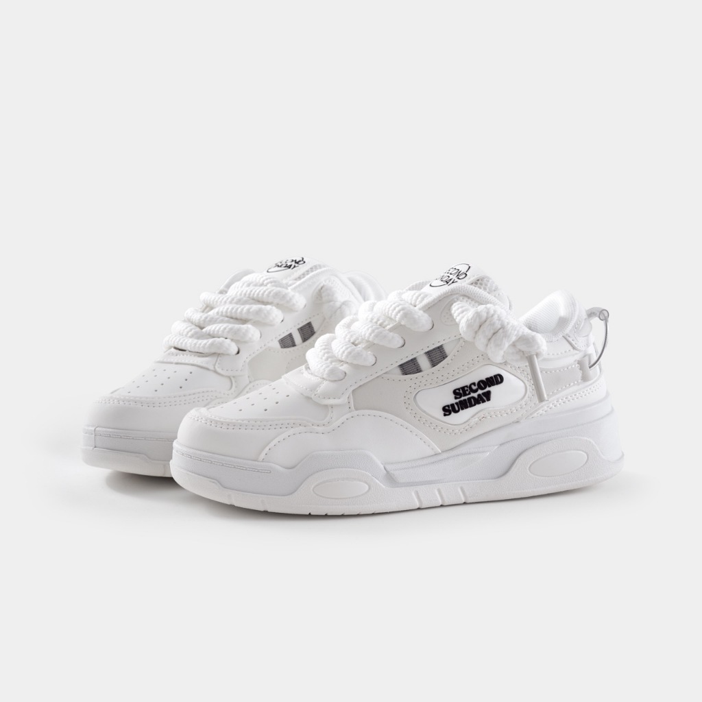 Ảnh Giày Thể Thao Sneaker Nam Nữ Second Sunday Line Drop Đế Tăng Chiều Cao 4cm SK49 2