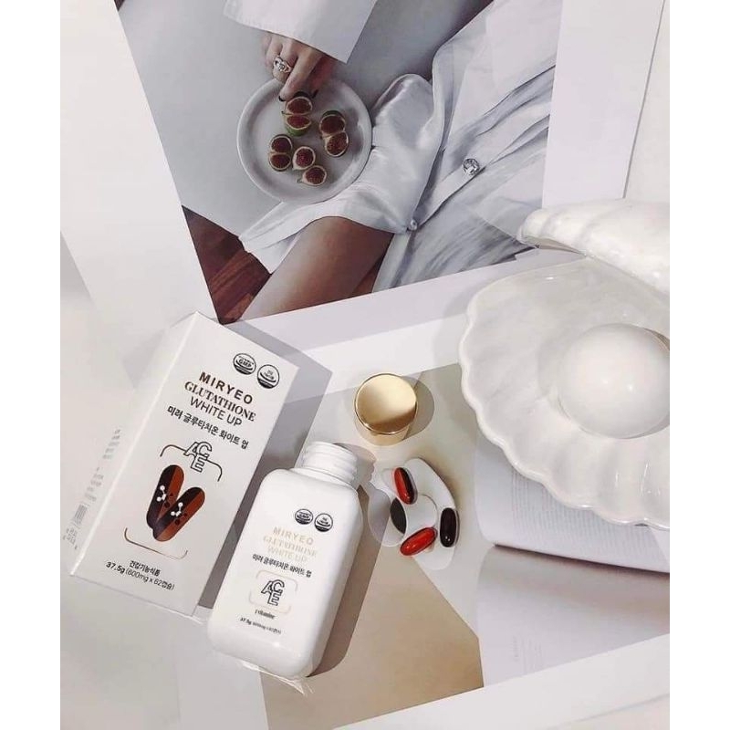 VIÊN UỐNG TRẮNG DA GLUTATHIONE MIRYEO
