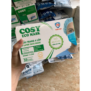 Khẩu trang y tế 4 lớp TĐ 1 lần