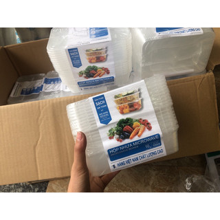 Hộp vuông đựng pate, mộc, rươi… thức ăn gia đình