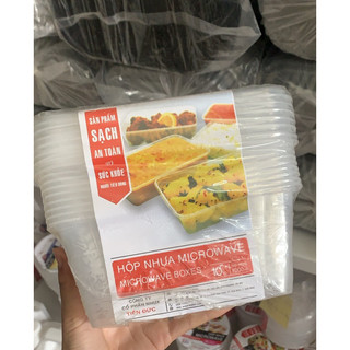 Hộp vuông đựng pate, mộc, rươi… thức ăn gia đình