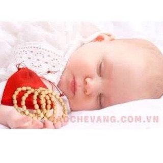 vòng dâu chuẩn 100% Cho bé chống giật mình ban đêm  trừ tà