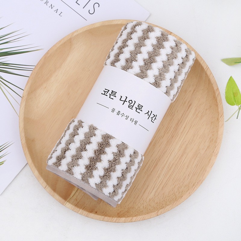 COMBO KHĂN LAU MẶT CAO CẤP - Khăn Mặt Cotton Khăn Mặt Lông Cừu Siêu Mềm 30x50cm - KHAN MAT