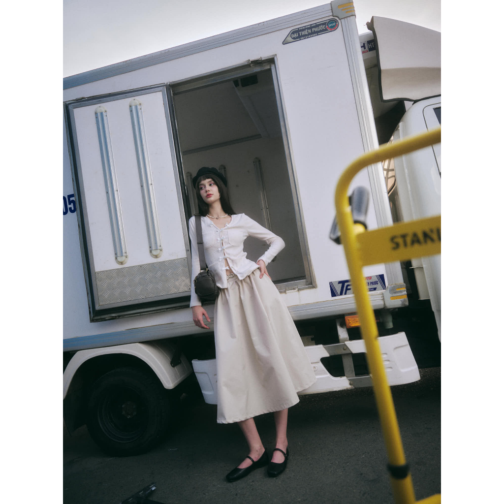 Remmus - Amelia Skirt | Chân váy dài dáng xòe cho nữ