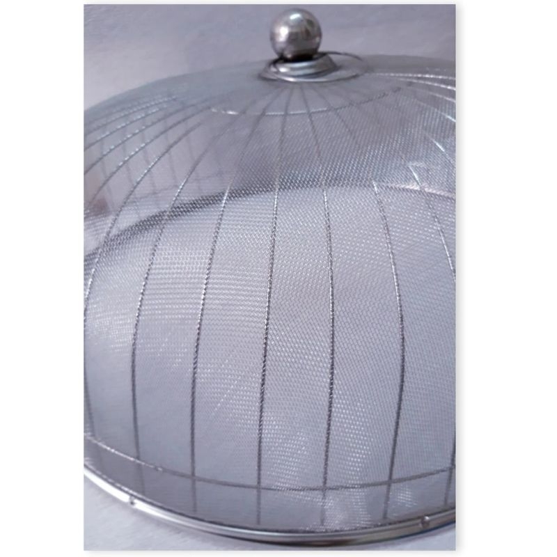 Lồng bàn inox chuẩn siêu cứng cáp có đai hàng loại 1