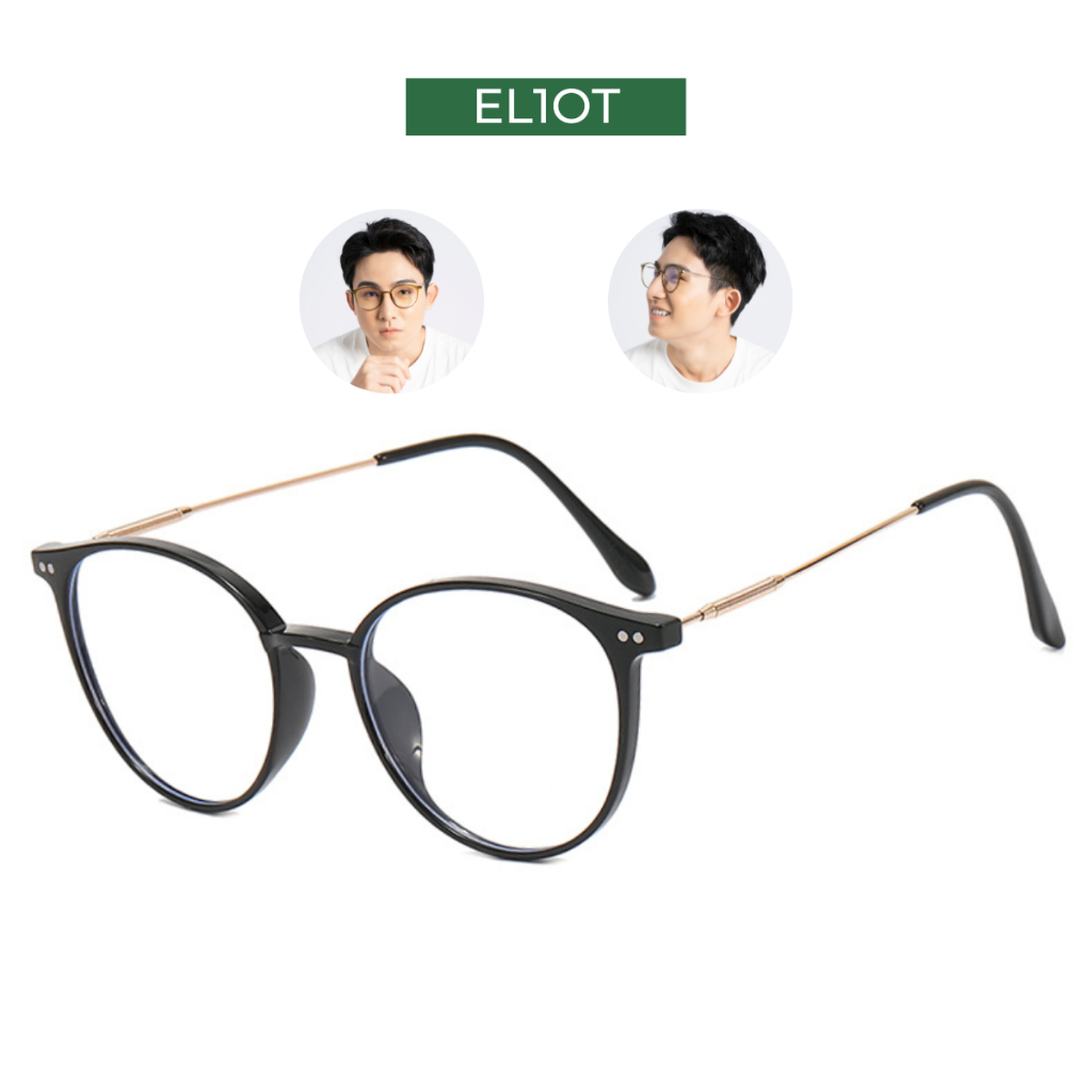 Gọng kính ELIOT EYEWEAR mắt kính chống ánh sáng xanh nam nữ thời trang có thể thay tròng cận EL9531