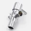 Van chia nước, van khóa nước, giảm áp chữ T hiệu RANCO chất liệu đồng mạ Chrome siêu bền KT - 922