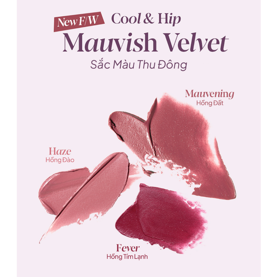 Ảnh Son Kem Lì Espoir Couture Lip Tint Blur Velvet 5.5gr 4