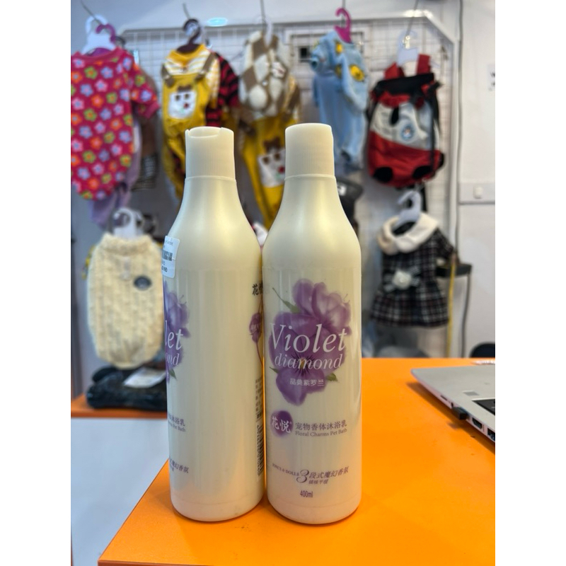 (Chai 400ml) Sữa tắm joyce & doll cho chó mèo chống viêm, Sữa tắm nước hoa cho thú cưng cao cấp - Chumchumpet2