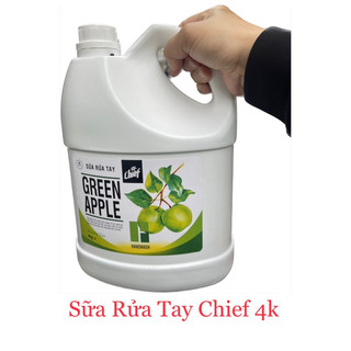 Can Sữa Rửa Tay Chief 4kg – Hương Táo Xanh
