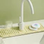 Thảm Silicone Lót Vòi Nước Bồn Rửa Chén Chống Nấm Mốc Bảo Vệ Cho Nhà Bếp Phòng Tắm 39.5x11.5cm