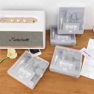 Bộ chiết mỹ phẩm Bodysport Set chiết mỹ phẩm 8 món chai triết lọ phun hộp chứa chiết mỹ phẩm
