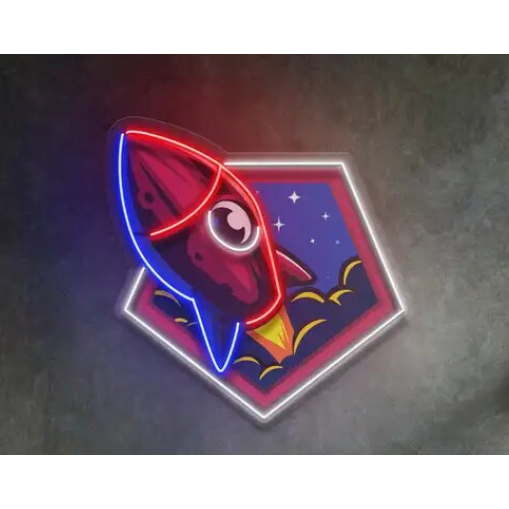 Đèn Led Neon Nghệ Thuât Nhiều Mẫu - Đèn Led Neon Trang Trí Phòng - Neon Sign Decor - Never Give Up