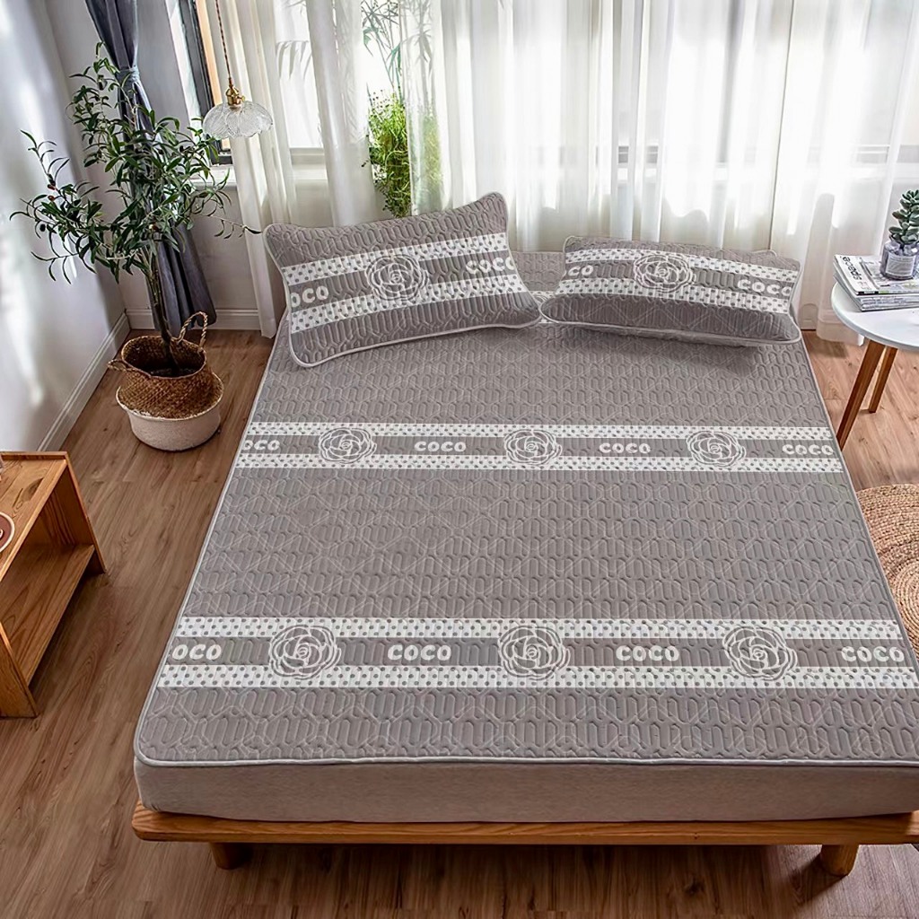 Chiếu Điều Hoà Coco Cao Su Non Cao Cấp 3 Món Siêu Mát An Như Bedding