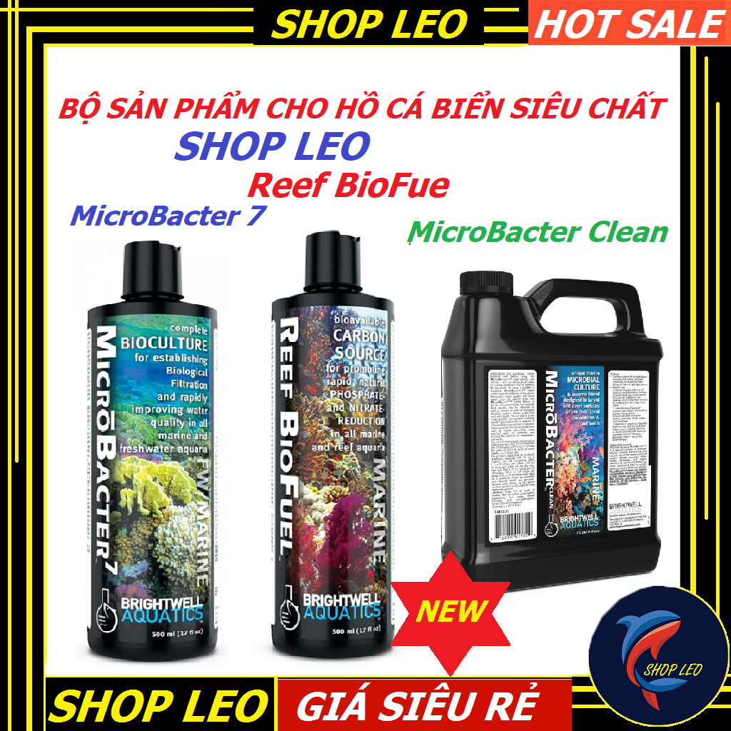 Bộ Vi sinh MicroBacter 7, thức ăn vi sinh Reef BioFuel và Vi sinh ...