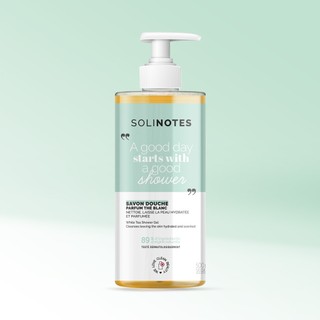 Sữa tắm hương nước hoa Solinotes The Blanc hương trà trắng sữa tắm cấp ẩm lành tính, mềm mịn da thành phần thiên nhiên
