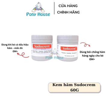 Kem Hăm Sudocrem - Kem Phòng Chống Hăm Tã Cho Bé Từ Sơ Sinh 60g