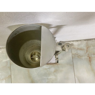 Phễu phun sơn sần, phun tạo gai, phun gấm - bình inox xịn