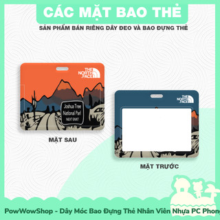 [Sẵn VN - Hỏa Tốc] Dây Đeo Thẻ / Bao Thẻ Nhân Viên Ngang Nhựa ABS Phong Cách Thể Thao Famous Brand Năng Động