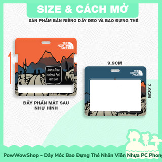 [Sẵn VN - Hỏa Tốc] Dây Đeo Thẻ / Bao Thẻ Nhân Viên Ngang Nhựa ABS Phong Cách Thể Thao Famous Brand Năng Động