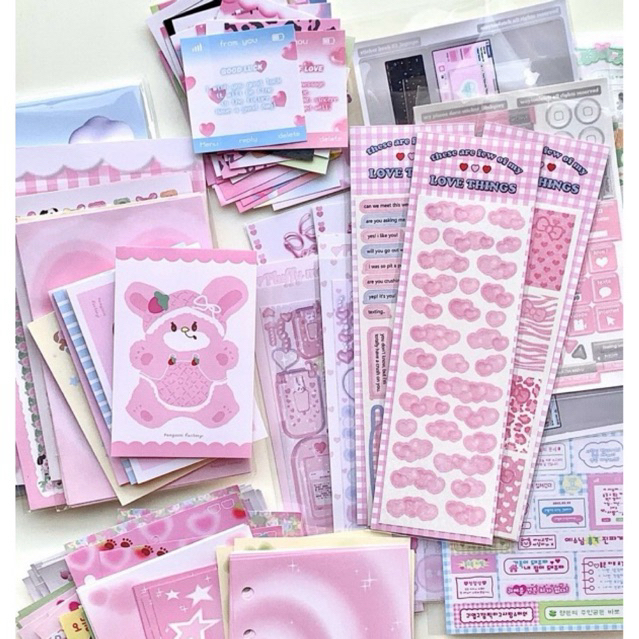 [ TỔNG HỢP STICKER PHONG CÁCH HÀN ] by Cloudi.vn | Shopee Việt Nam