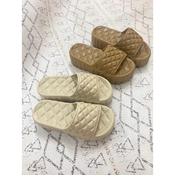 Dép bánh mì nữ CARO đế cao 5cm, dép quai ngang độn đế, nhẹ, êm chân - Đế Cao - Tạp Hoá Bé Ty, Vanila Kids shop