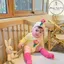 Set bộ bodysuit cover Hoa Vàng kèm mũ dài tay và ngắn tay TẶNG TẤT HỒNG NHƯ ẢNH cho em bé Hàn Quốc 5-13kg