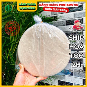 Bánh tráng phơi sương tròn chính gốc Tây Ninh mêm dẻo Mạnh Hùng