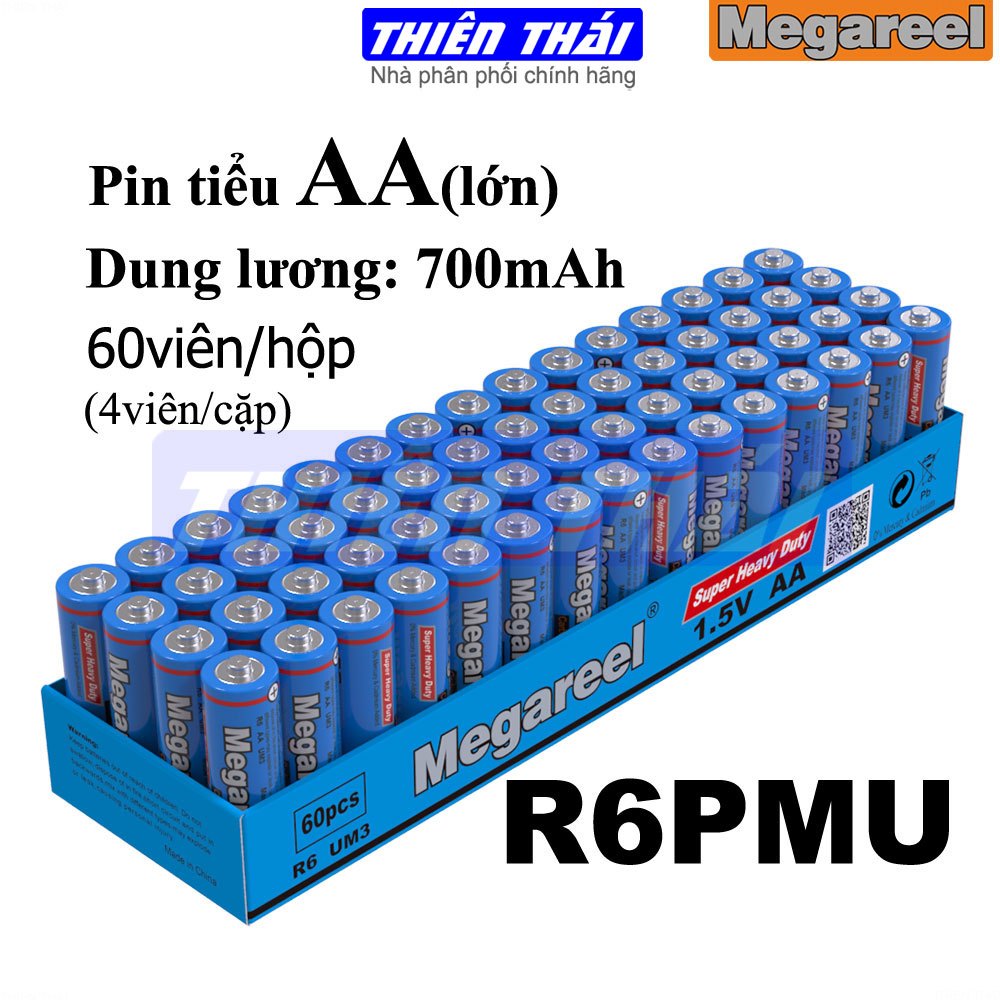 Hộp 40 viên / 60 viên pin AA(tiểu), AAA(đũa),pin carbon(than) 1.5V,hiệu ...