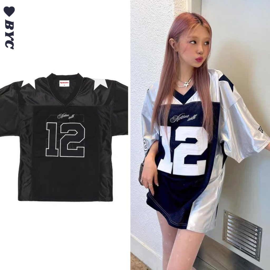 HAVISM★韓国★人気 OVERSIZE FOOTBALL TEAM SWEATSHIRT 3色 