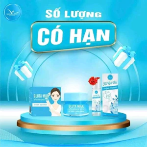 Kem Khử Thâm Nách Hôi Nách Gluta Milk Thái Lan (mua 1 tặng 1) VIP White