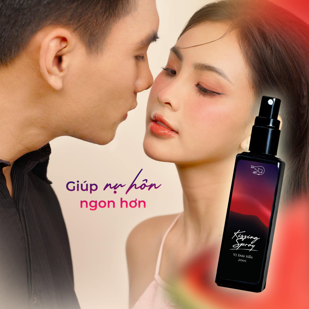 Ảnh Xịt Thơm Miệng Kissing Spray Loli & The Wolf On Vị Kẹo Ngọt The Mát Hương Bạc Hà 20ml 3