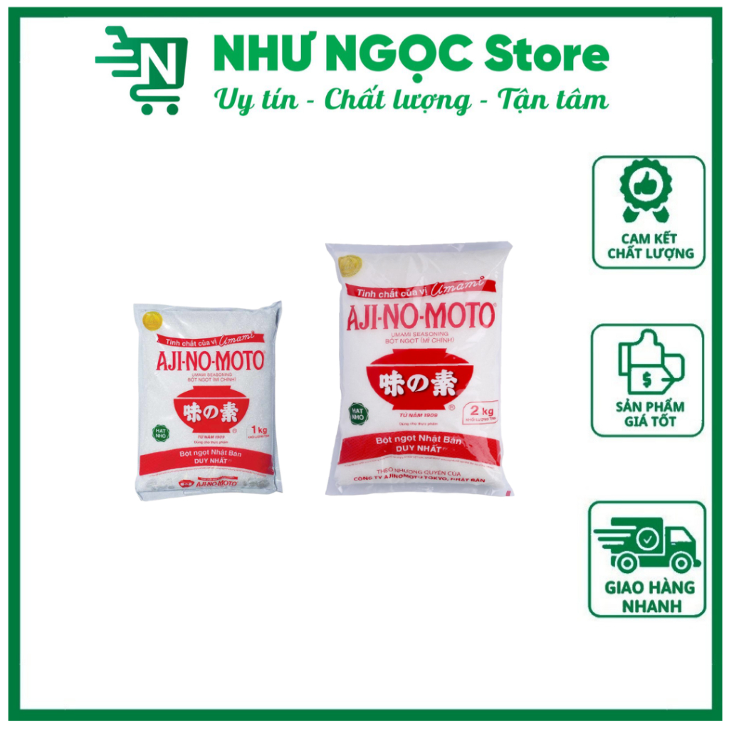 Bột Ngọt Ajinomoto Hạt Nhỏ - Bách Hóa Như Ngọc Online | Shopee Việt Nam