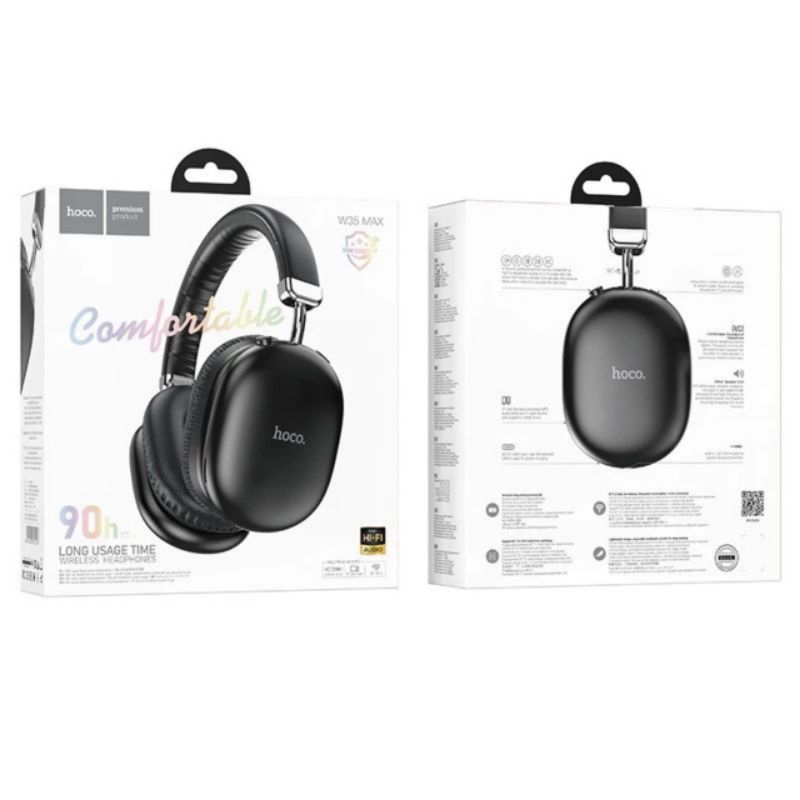 Tai nghe Bluetooth chụp tai hoco W35 Max âm thanh to, chống thấm mồ hôi
