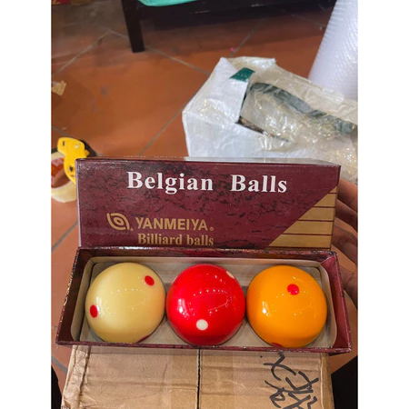 Bi lip, Bi 3C, Bi bida, Bóng Bi A Belgian Balls ( bộ 3 quả ) YANMEIYA hàng chính hãng, chất lượng cao