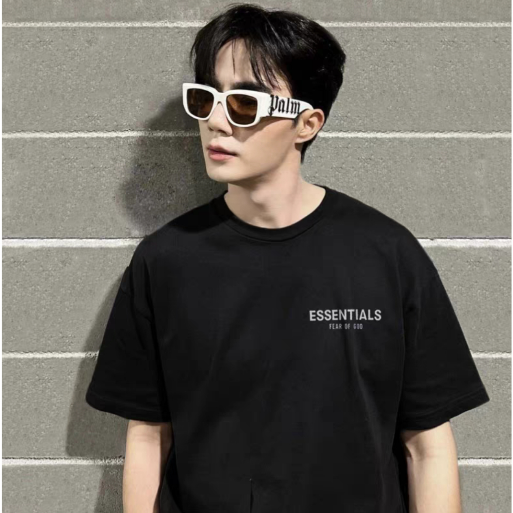 [Hình In Cao Su Nổi 2 Mặt] Áo Thun ESSENTIALS 1977 In Cao Su Nổi 2 MẶT Cao Cấp Phong Cách Streetwear Y2K AP221