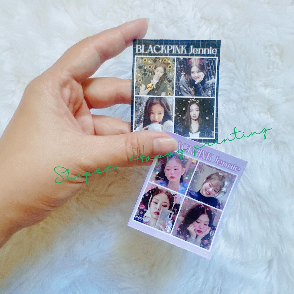 Set 5cái sticker mini 5x6cm blackpink làm quà tặng: rosé, lisa, jennie, jisoo