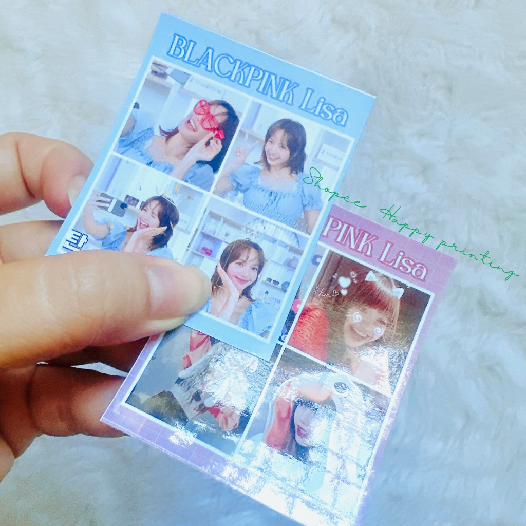 Set 5cái sticker mini 5x6cm blackpink làm quà tặng: rosé, lisa, jennie, jisoo