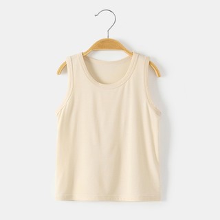 [COTTON ĐANH MỊN] Áo Ba Lỗ Cotton Mềm Mịn, Co Giãn, Thoáng Mát 6 Màu Basic Cho Bé Trai Bé Gái