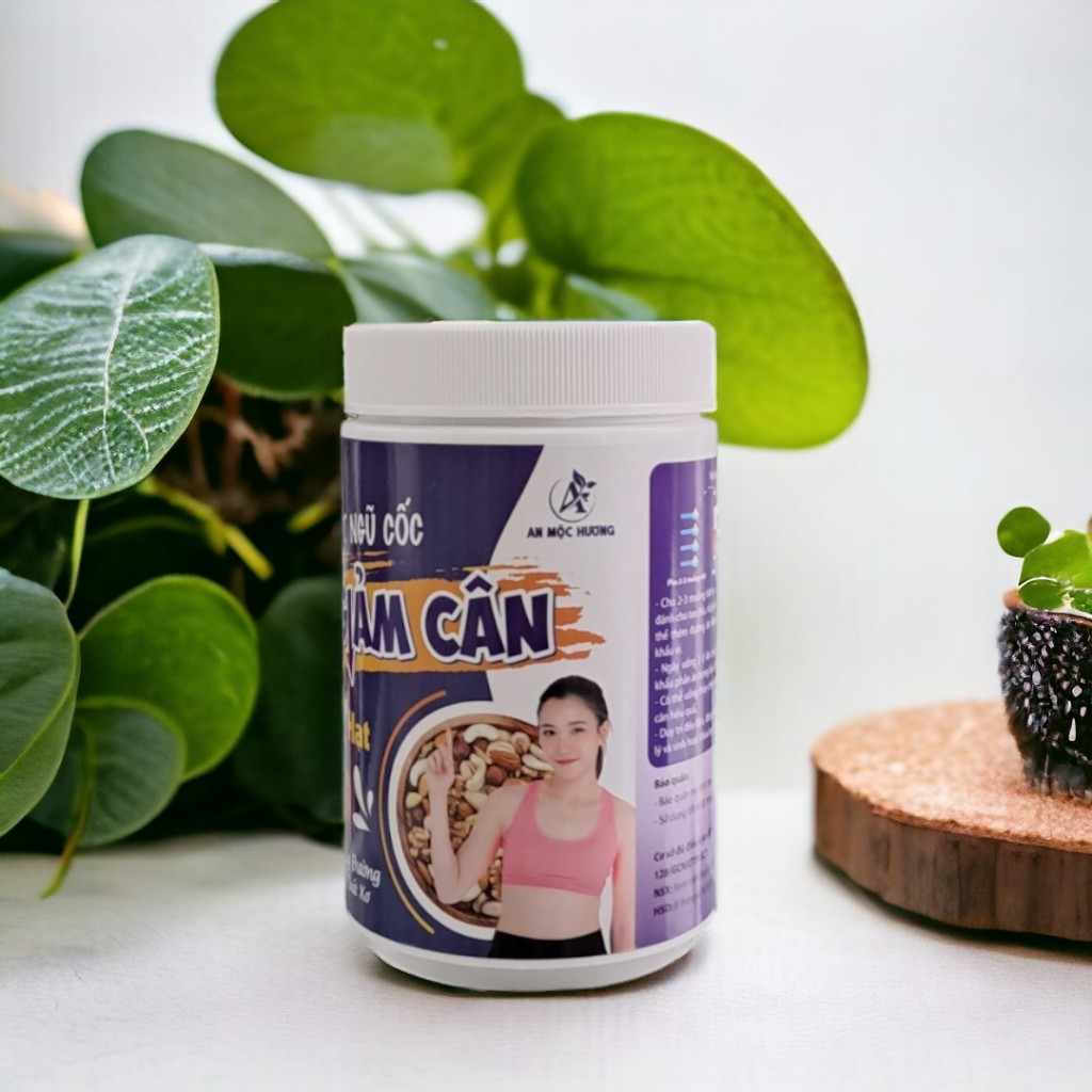 Combo 6 hộp bột ngũ cốc giảm cân 17 loại hạt An Mộc Hương + Tặng thêm 1 hộp