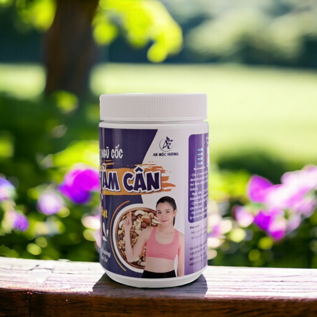 Combo 6 hộp bột ngũ cốc giảm cân 17 loại hạt An Mộc Hương + Tặng thêm 1 hộp