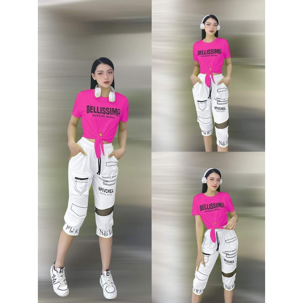 Áo croptop nữ buộc vạt phong cách, siêu thoáng mát tập shuffle dance, gym, yoga, zumba,aerobic