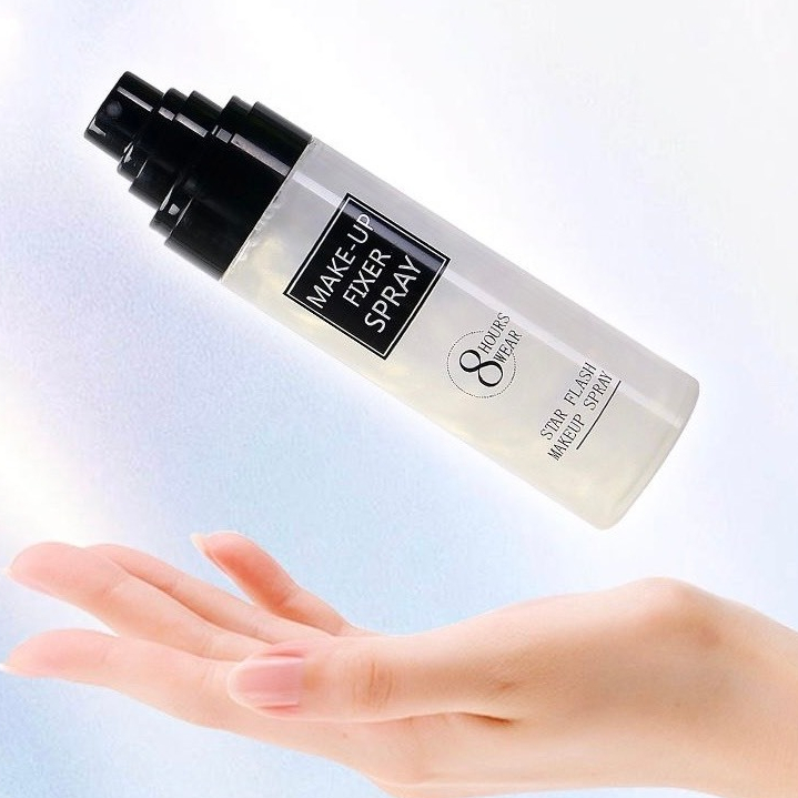 Xịt Khóa Nền Makeup Cố Định Lớp Trang Điểm Mịn, Lì, Lâu Trôi, Bắt Sáng Căng Bóng Da Suốt 8 Tiếng