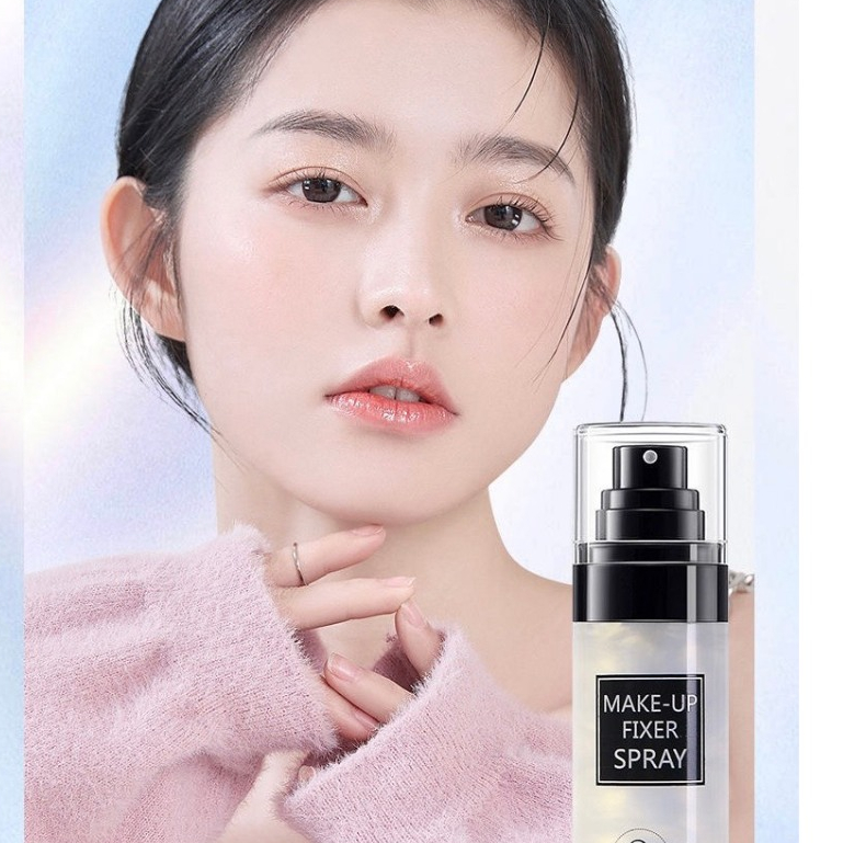 Xịt Khóa Nền Makeup Cố Định Lớp Trang Điểm Mịn, Lì, Lâu Trôi, Bắt Sáng Căng Bóng Da Suốt 8 Tiếng