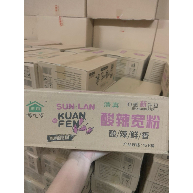 kiện 6 hộp miến trùng khánh