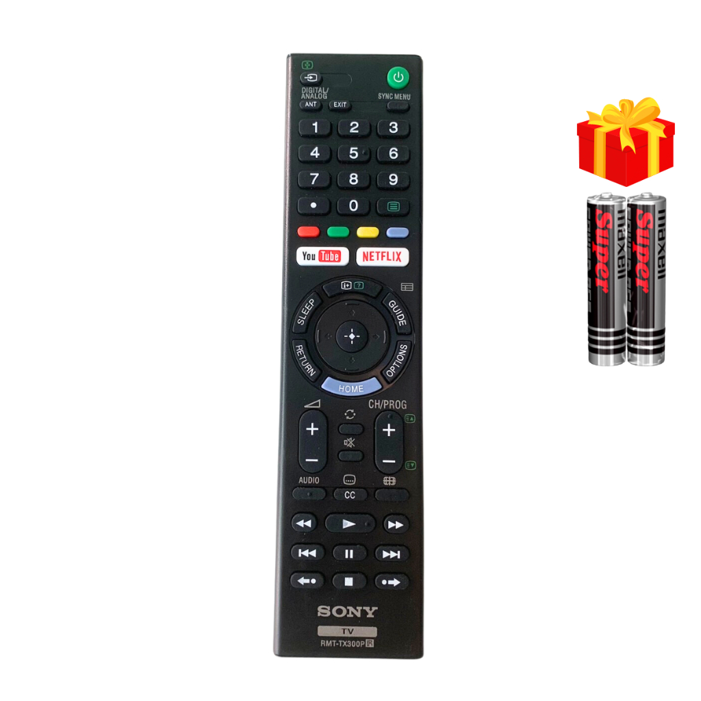 Telecomando Originale Sony RMT-TX300P Per Smart TV | Compatibile Con KD-65X8505C, XBR55X850C E Tanti Altri