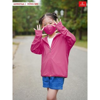 Áo chống nắng trẻ em CARDINA 1 lớp chất thun lạnh aircool nhật bản cao cấp chống tia uv 4NK01